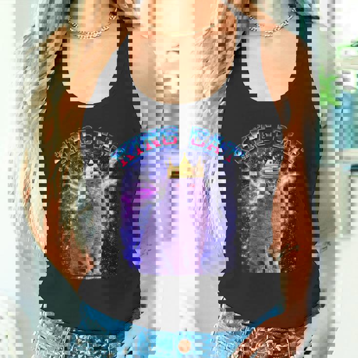 キングキャット ギャラクシーのブリティッシュショートヘア猫 子猫猫 タンクトップ