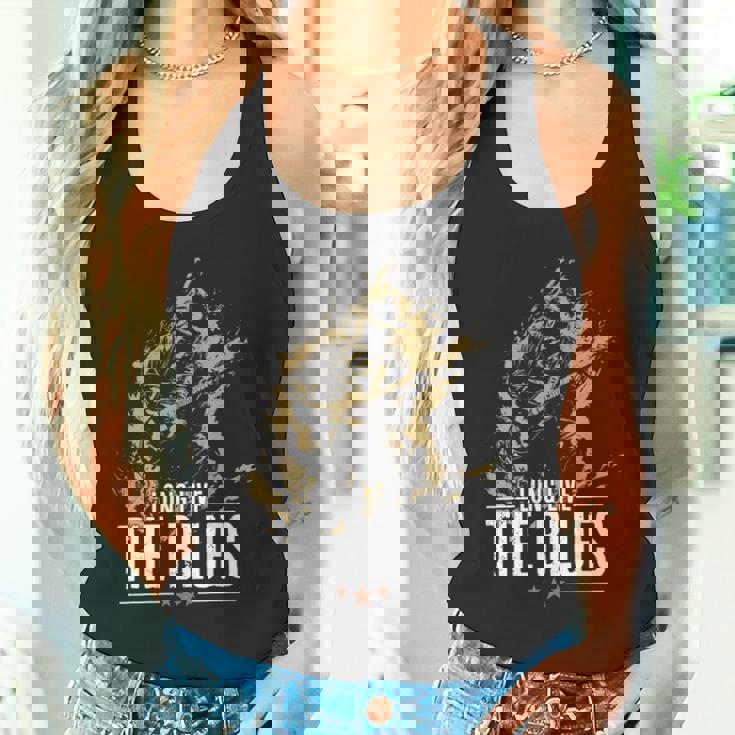 ギタリストのためのブルース・ミュージック・ギター ヴィンテージ 長袖tシャツ タンクトップ