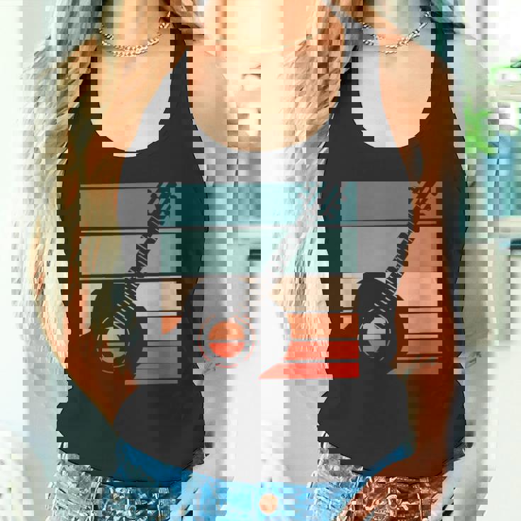 ギター レトロスタイル ビンテージ タンクトップ