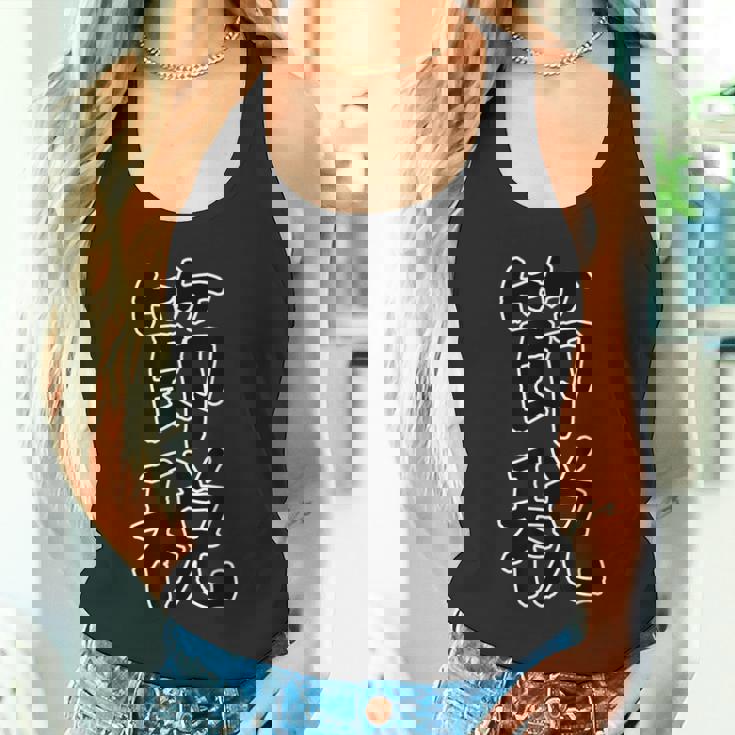 ギフト 面白い 文字入り 「節税」おもしろギャグ-ジョーク 漢字 節税 タンクトップ