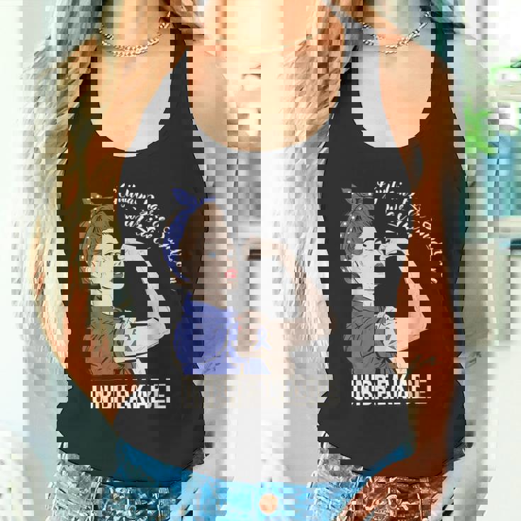 ギラン・バレー症候群啓発戦士 割れない彼女 タンクトップ