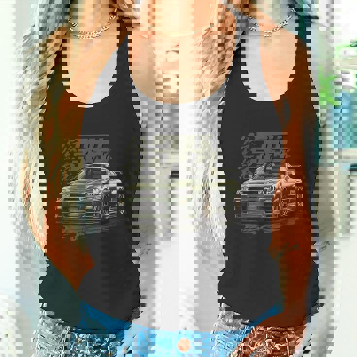 クラシック アーバングリーン R34 Liberty Walk Jdm スカイライン タンクトップ