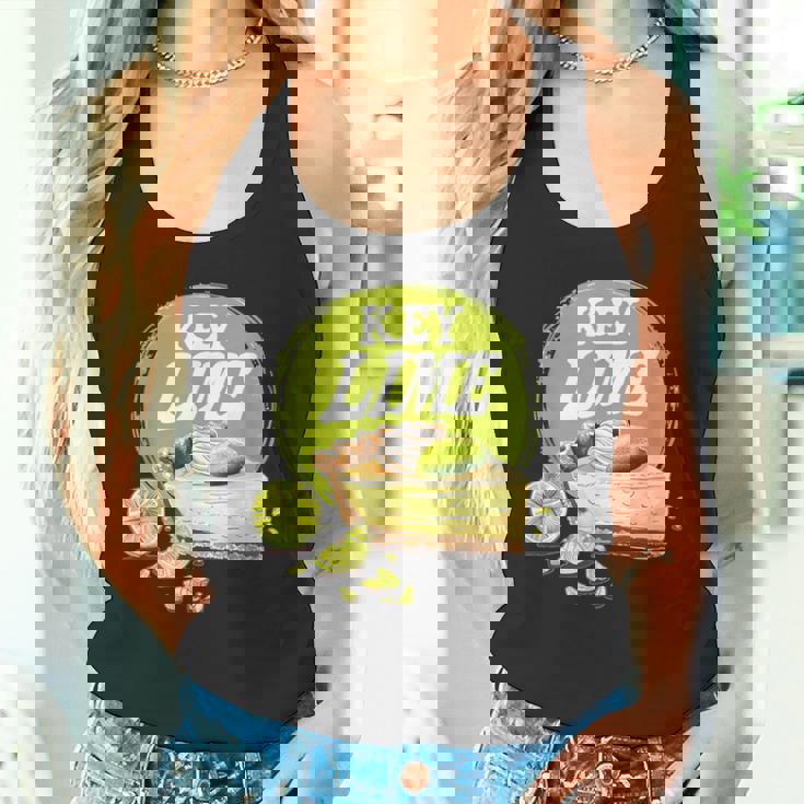 クラシックなデザート愛好家のための素晴らしいキーライムパイ。 タンクトップ