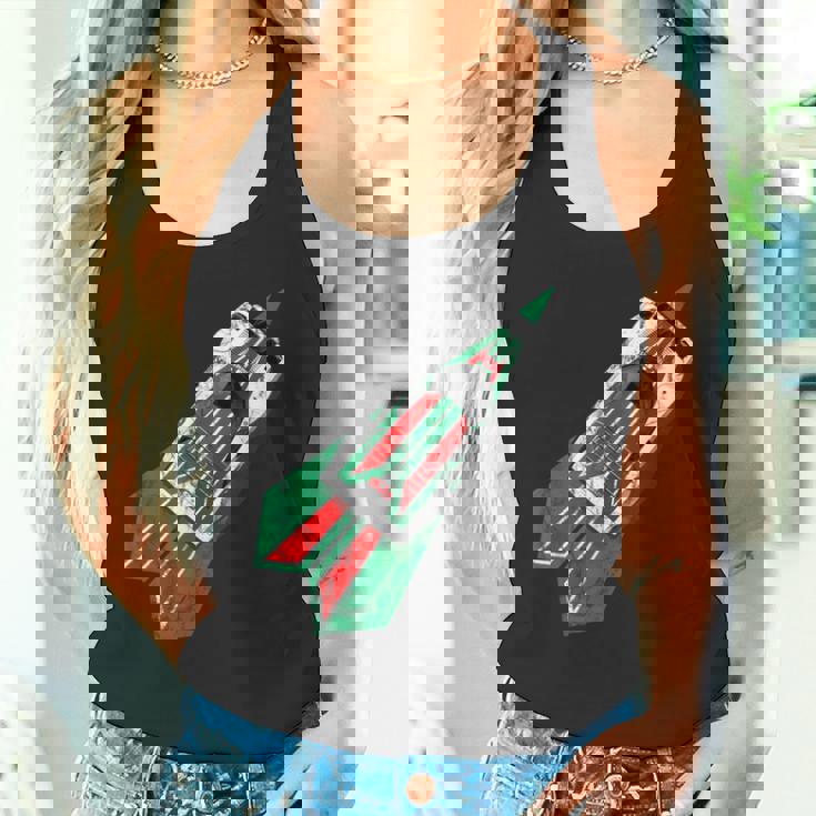 クラシックラリーカーヴィンテージカーレーシングとモータースポーツリバリー タンクトップ