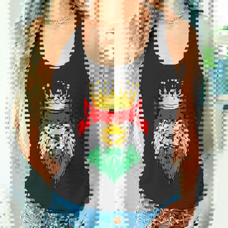 クルディスタン国旗クルド語 タンクトップ