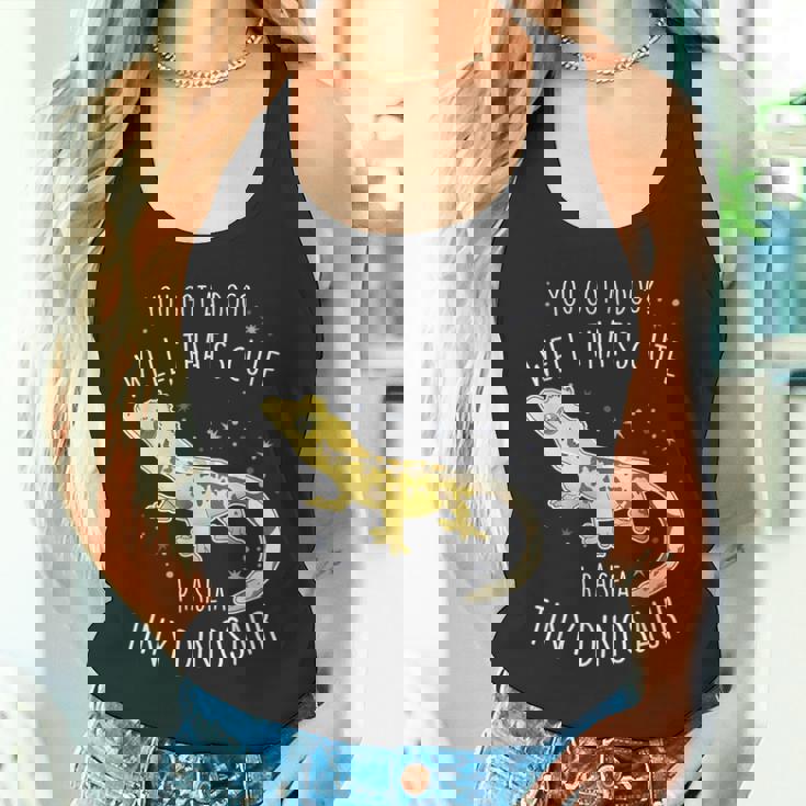 クレステッドゲッコ 小さな恐竜 トカゲ 爬虫類 ペット ハーレクイン タンクトップ