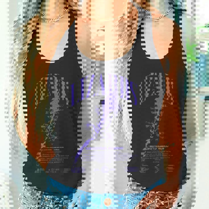 クレステッドゲッコー ストリートウェア トカゲ キーパー タンクトップ