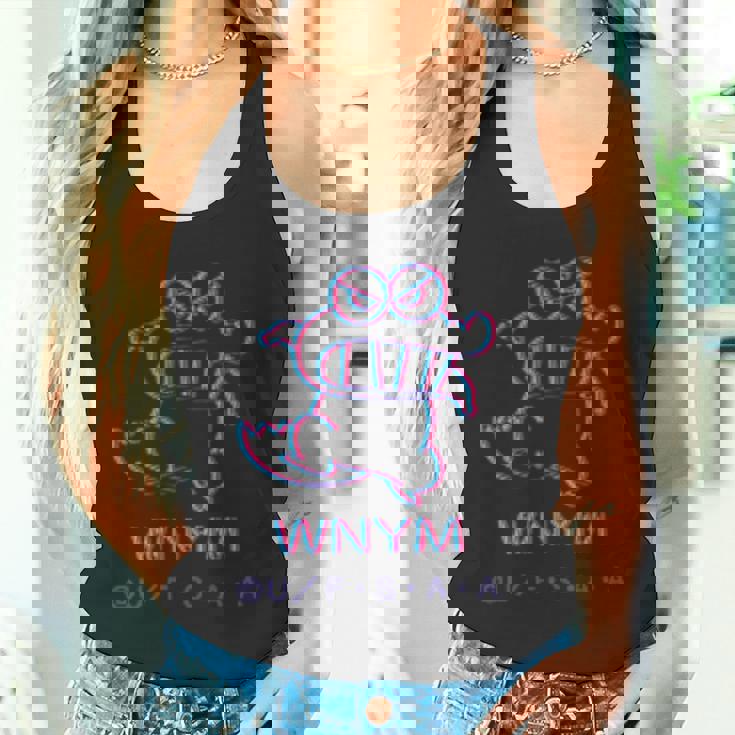 クレヨンしんちゃん ３D風ワニ山さんワンポイント タンクトップ