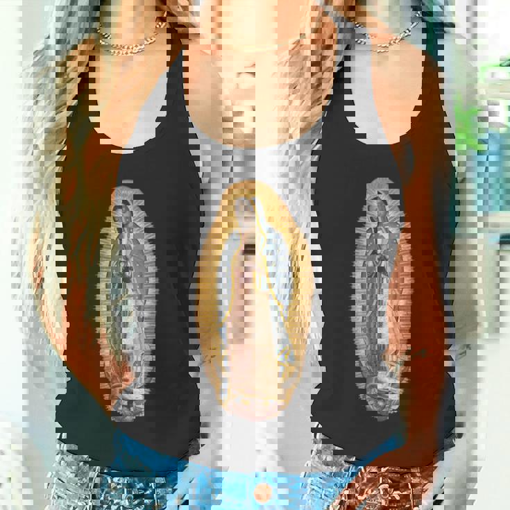 グアダルーペの聖母 マリア イリューション マリアン カトリック タンクトップ