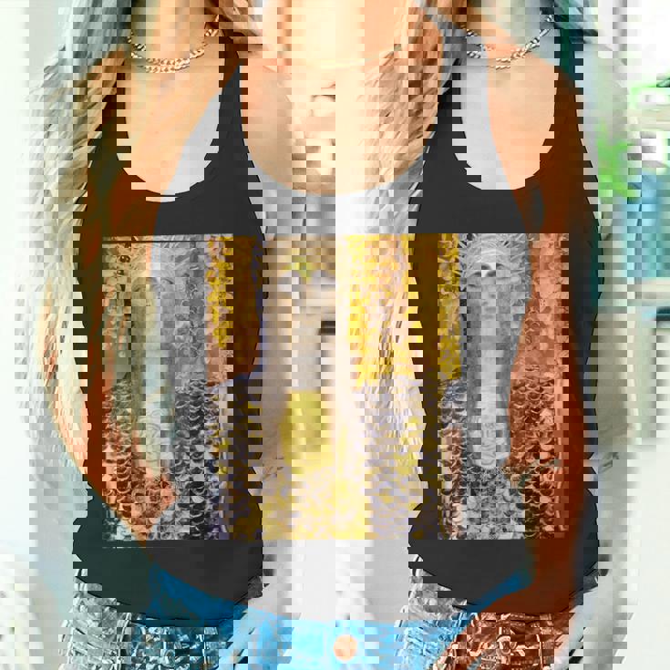 グスタフ・クリムト パラスアテナ アートデザイン タンクトップ