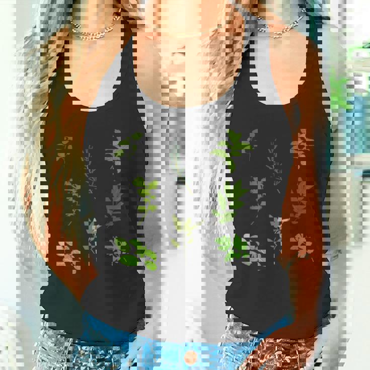 グリーン 料理 料理 ガーデン ハーブ パターン タンクトップ