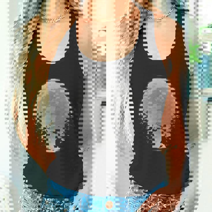 グレート剣道サムライズウィズムーンデザインジャパンウォリアー タンクトップ