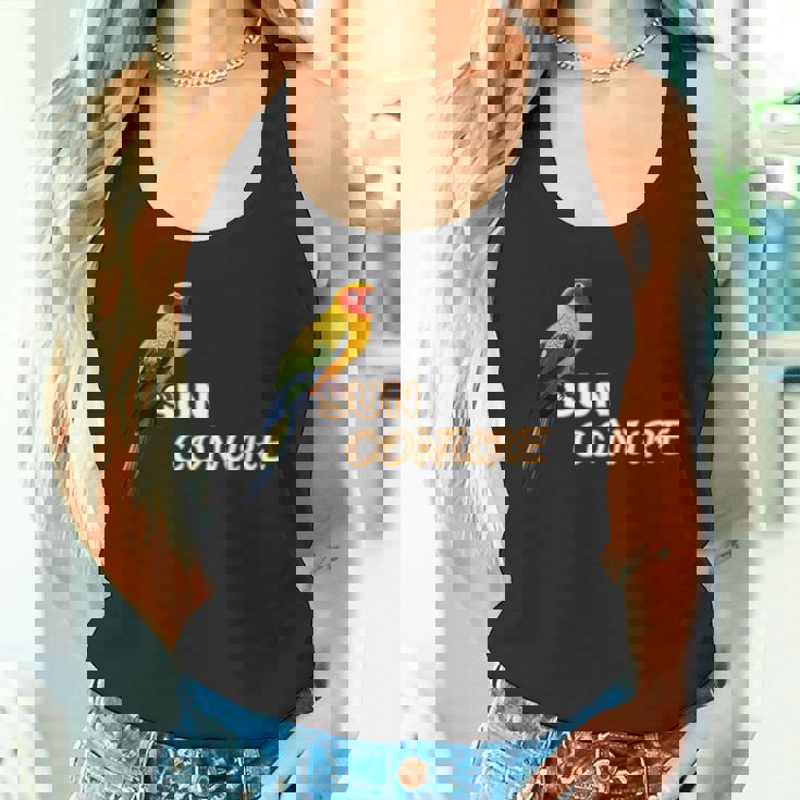 コガネメキシコインコ 鳥 動物 図 バードウォッチング 贈り物 鳥類学者 生物学者 自然科学 タンクトップ