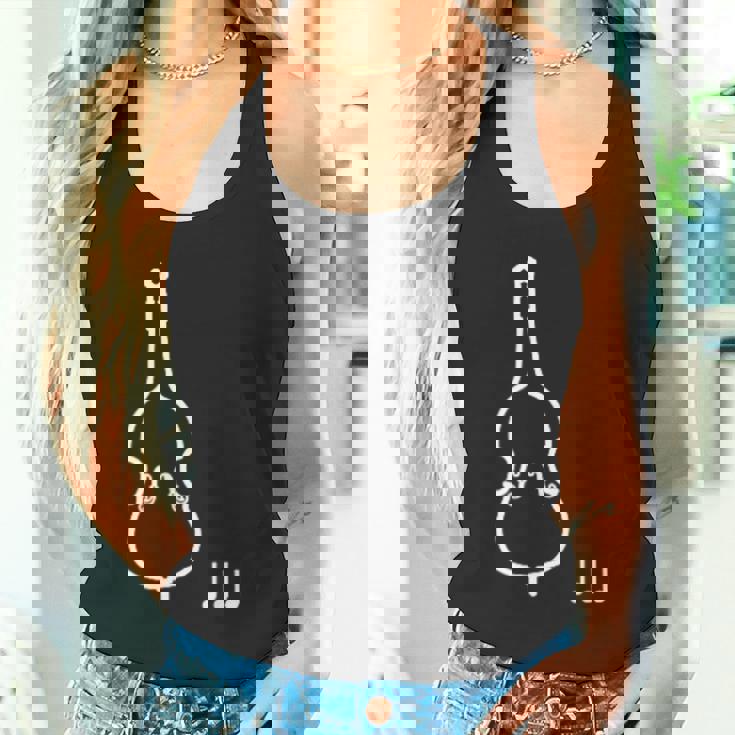 コントラバス 音符 音楽 楽器 タンクトップ