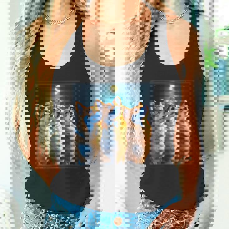 コーギー 面白いtシャツ 犬 かわいい メンズ 子供 おもしろ 服 雑貨 グッズ ネタ わんこ イヌ タンクトップ