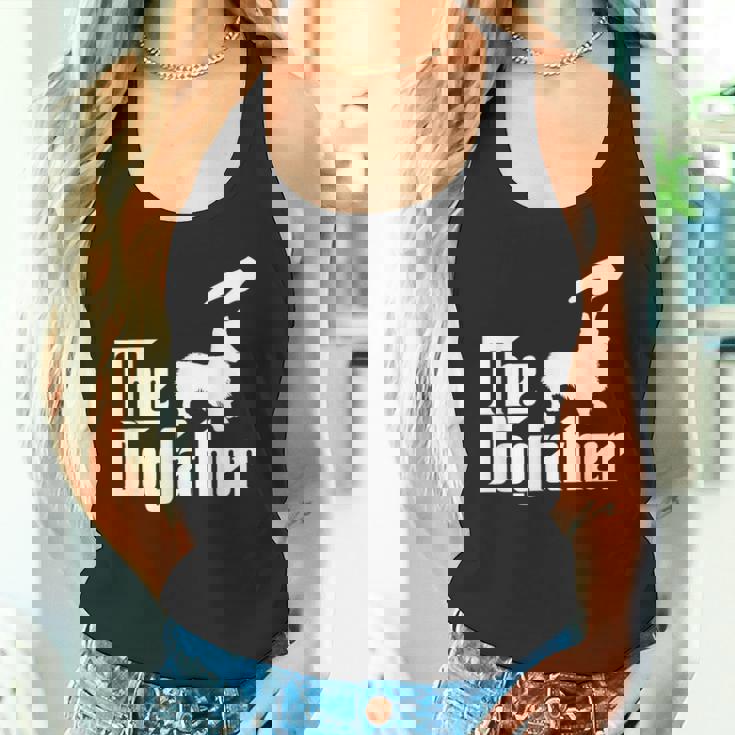 コーギー犬のお父さん犬のお父さん面白い犬愛好家 タンクトップ