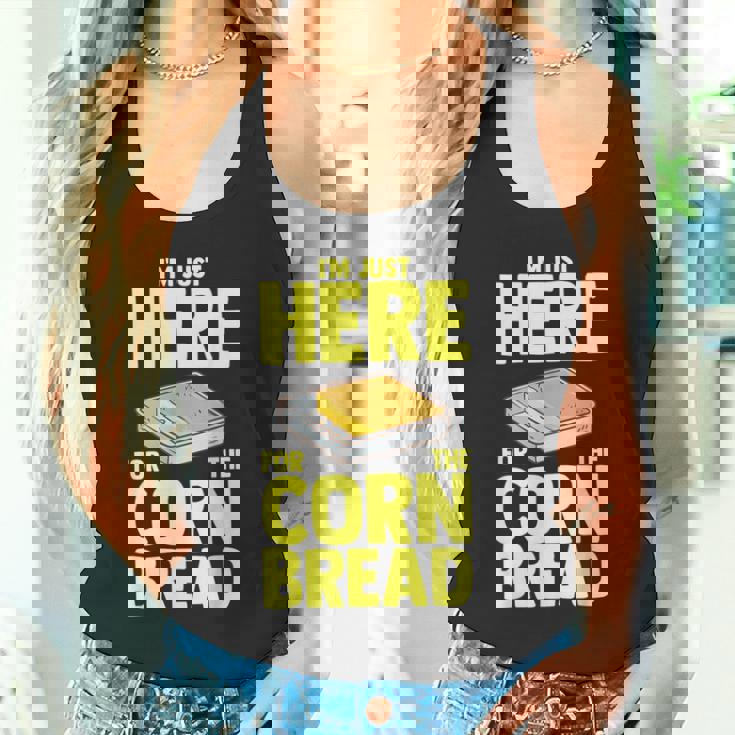 コーンブレッドレシピ 食べ物 面白いコーンベーキング タンクトップ