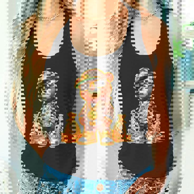 ゴールデンテディベア ボスマネーバッグ ゴールデンコイン&チェーン タンクトップ