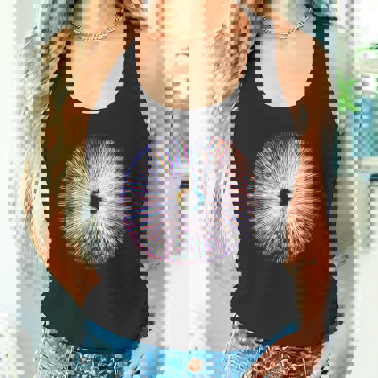 サイケデリック キノコ 胞子 プリント マッシュルーム マジック タンクトップ