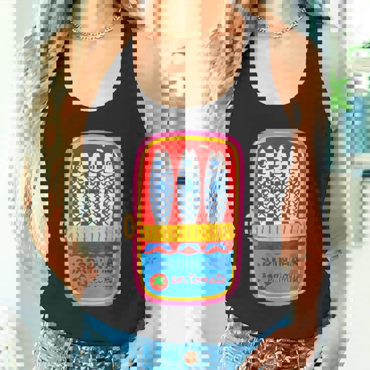 サルディーニャス エム トメイト 遊び心のあるイラスト タンクトップ