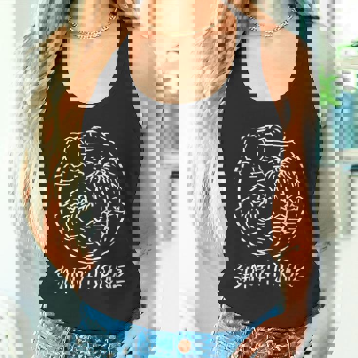 サンタクルーズ カリフォルニア サーフィン サーファー ビンテージ レトロ タンクトップ