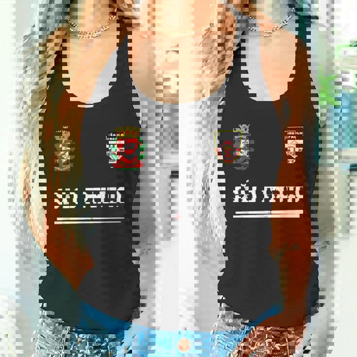 サンパウロスポーツサッカージャージーフラッグ ナショナル。 タンクトップ