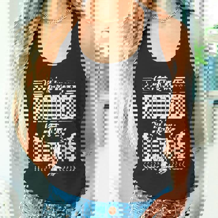 サーカスティック・ノット・マイ・ロデオノット・マイ・クラウンズ・ホース タンクトップ