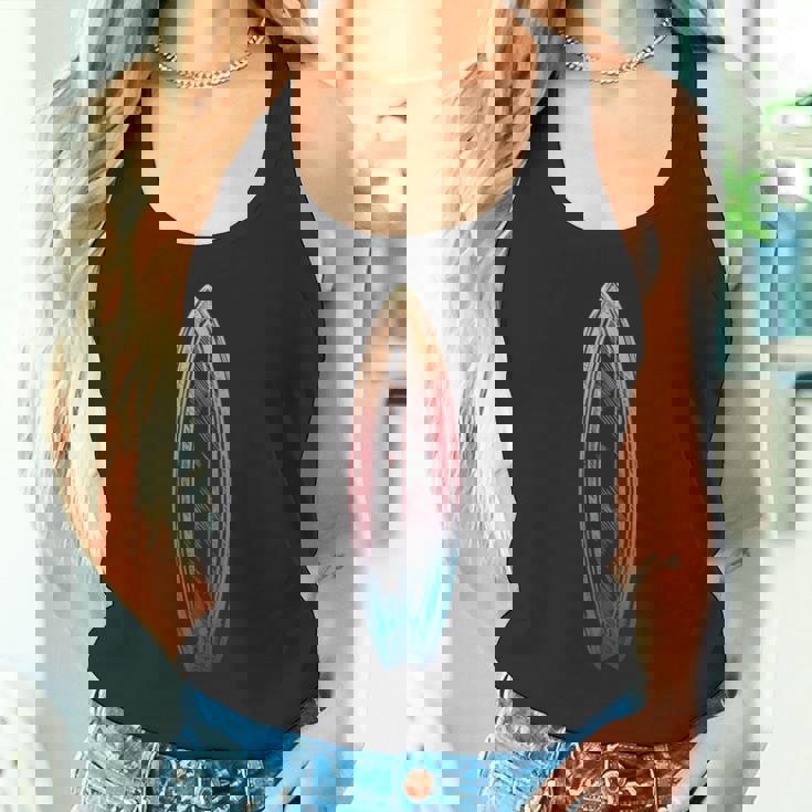 サーフボード サーファー ビーチ パームス 波 サーフィン ボーイ ガール サーフ タンクトップ