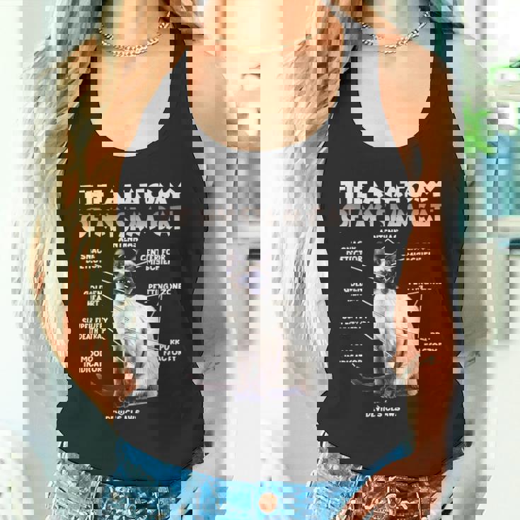 シャム猫タンクトップ