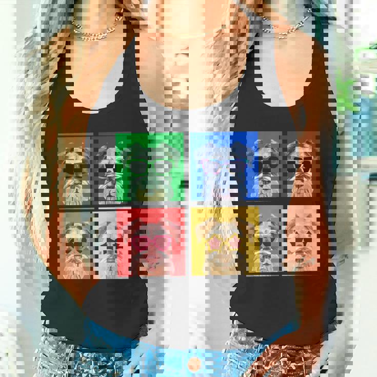 シュナウザー 面白いtシャツ 犬 かわいい メンズ 子供 おもしろ 服 雑貨 グッズ ネタ わんこ イヌ タンクトップ