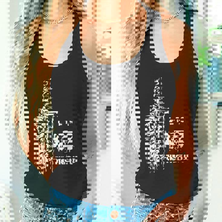 ジャズ・サックス レッツ・ジャズ・シング・アップlet's Jazz Thing Up タンクトップ