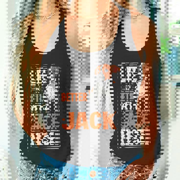 ジャック・ラッセル・テリア 犬所有者へのギフト タンクトップ