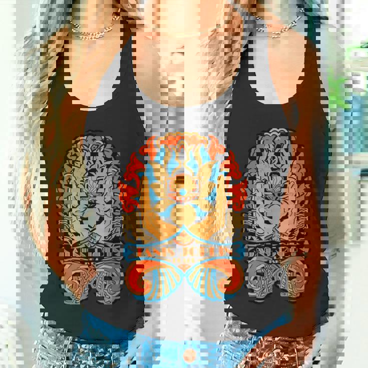 ジャニス・ジョプリン パールアールヌーボー 蓮の花 タンクトップ