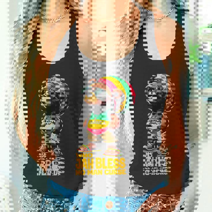 ジャマイカ かわいいラスタ テディベア ジャー ブレス レゲエ ルーツ タンクトップ