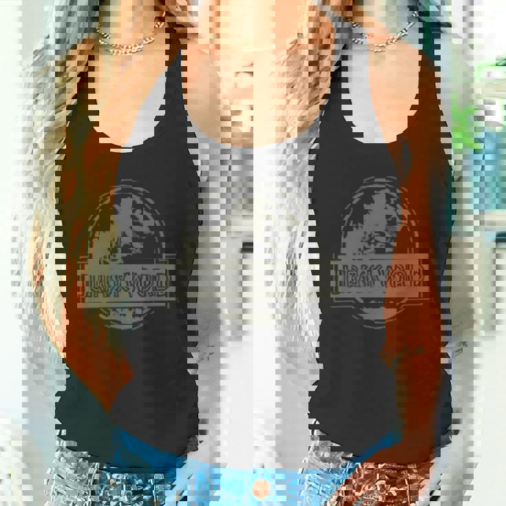 ジュラシック・パーク国立公園 トラック 公式ライセンス商品。 タンクトップ