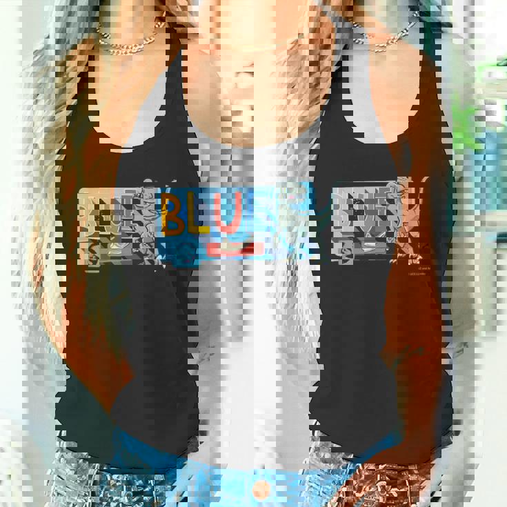 ジュラシック・ワールド Blue Cute Illustlation タンクトップ