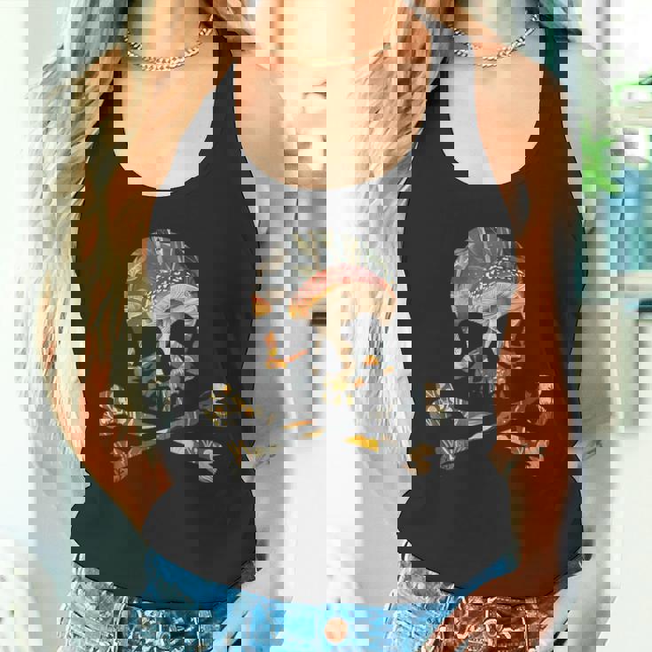 ジョリー・ロジャー シルエット コタデコア スカル＆クロスボーン タンクトップ