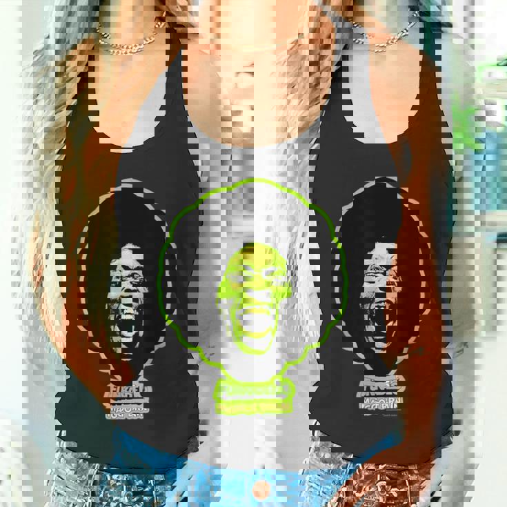 ジョージ・クリントン・ファンカデリック・グリーン・マゴット・ブレイン タンクトップ