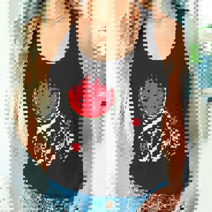 スイカ パレスチナ スイカ パレスチナコレクション タンクトップ