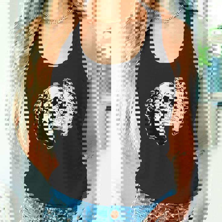 スカル×スタチュー タンクトップ