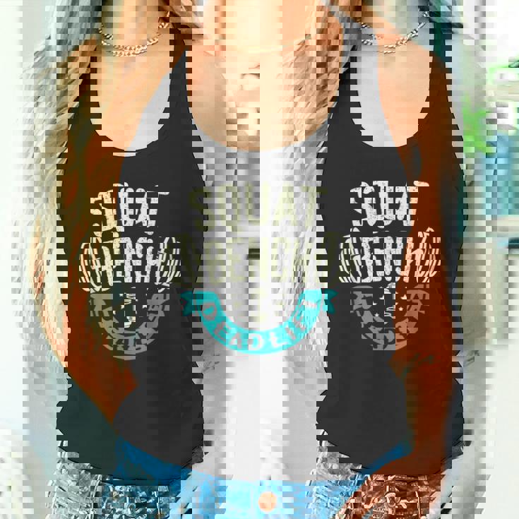 スクワット ベンチプレス デッドリフト パワーリフター タンクトップ