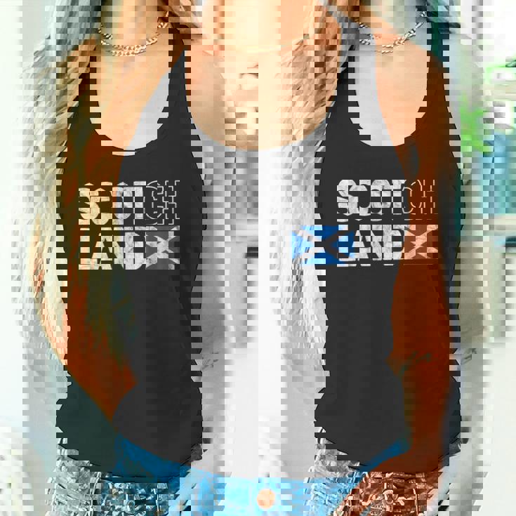 スコットランド国旗 スコッチ ウイスキー おもしろい スコットランド ギフト タンクトップ