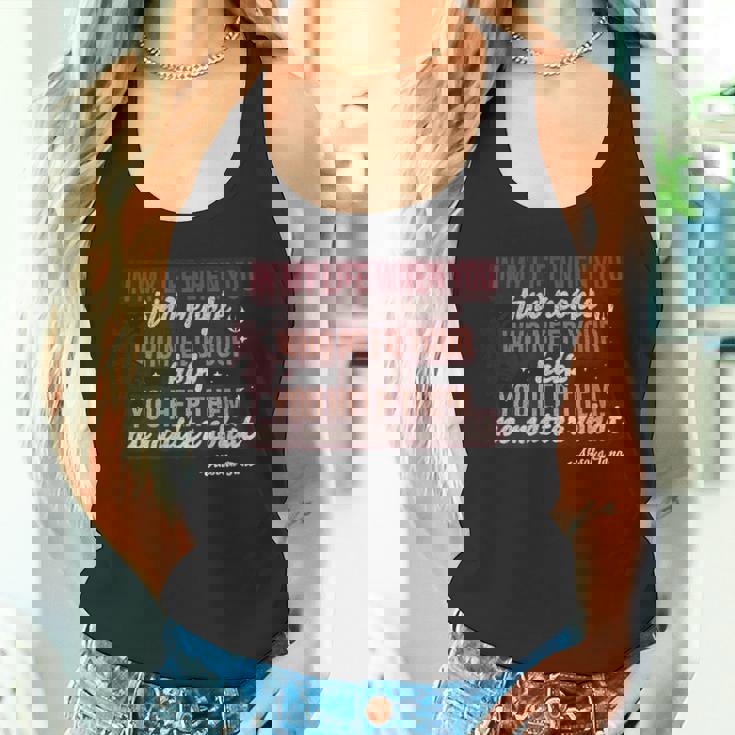 スターウォーズ アソーカ タノ 引用句 シルエット付き タンクトップ