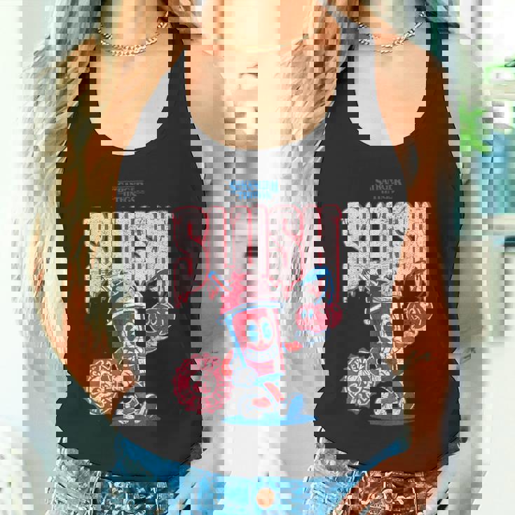 ストレンジャー・シングス スクープ アホイ プロモ スラッシュ チェリー ヴィンテージ 80年代 タンクトップ