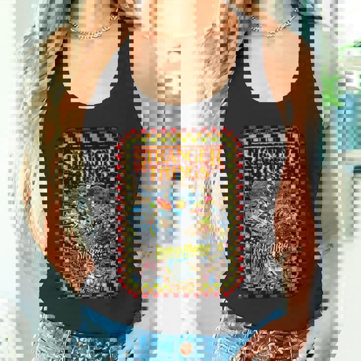 ストレンジャー・シングス プロモ コミック イレブン リンク O マニア レトロ 80年代 タンクトップ