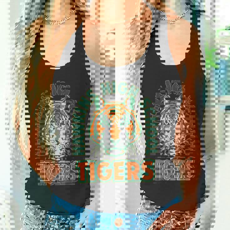 ストレンジャー・シングス ホーキンス・ハイ・タイガース 凝視ファン記念品 タンクトップ