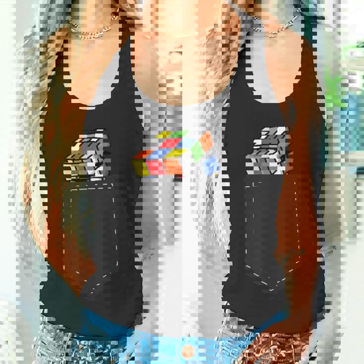 スピードキューブパズル キューブキューブポケットキューブ タンクトップ