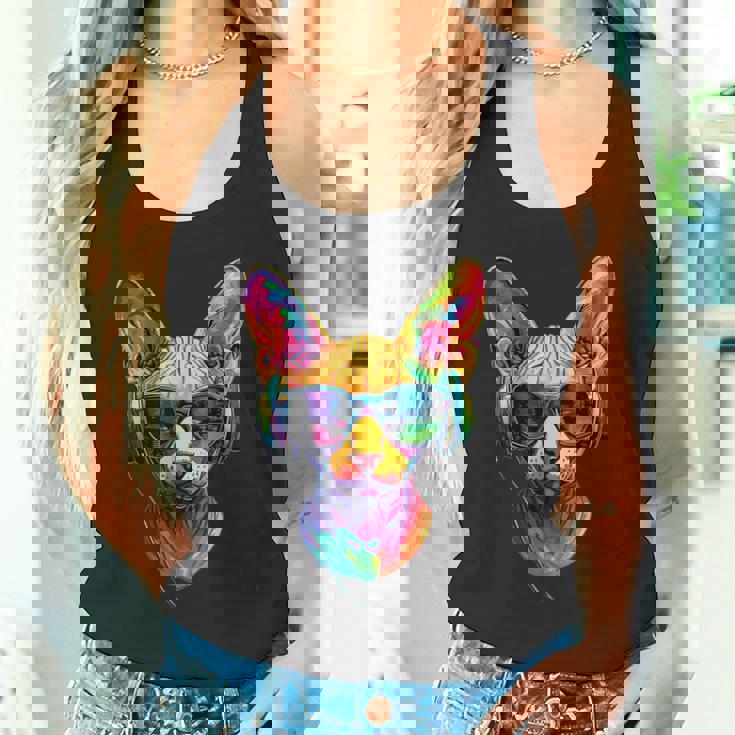 スフィンクス猫スフィンクス猫カナダ猫スウィートスフィンクス猫 タンクトップ