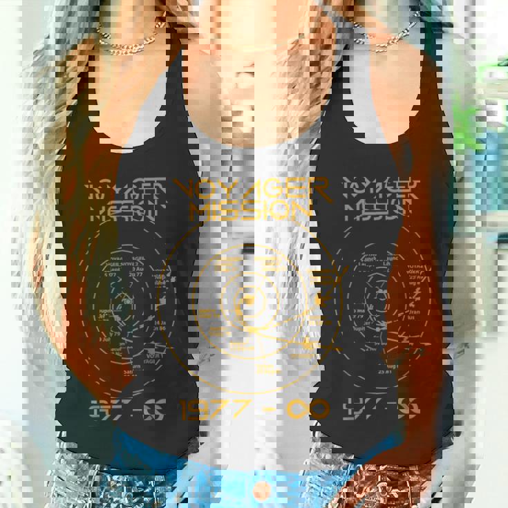 スペースボイジャー 1 2プローブ 宇宙探査軌跡 タンクトップ