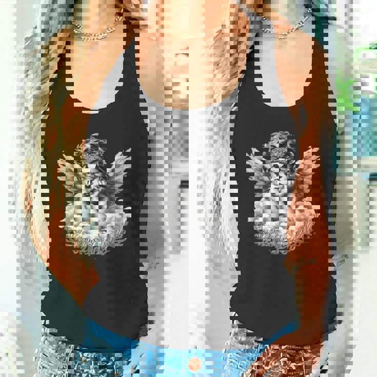 スマイルは後で泣いてエンジェルチョロチョーラタトゥーチカノsmile Now Cry Later タンクトップ